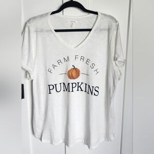 Maurices farm fresh pumpkin graphic tee in plus size 1